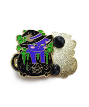 Load image into Gallery viewer, CAT IN A CUP PINS