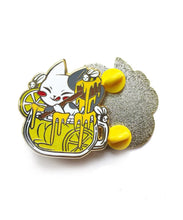 Load image into Gallery viewer, CAT IN A CUP PINS