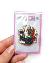 Load image into Gallery viewer, CAT IN A CUP PINS