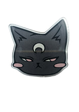 Load image into Gallery viewer, 3 EYES CAT/ FANG CLUB/ PINK CAN PINS