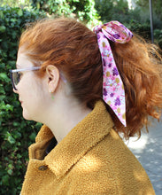 Load image into Gallery viewer, PREORDER Maneki neko ribbon scarf