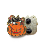 Load image into Gallery viewer, CAT IN A CUP PINS