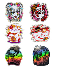 Load image into Gallery viewer, MINI GLITTER & HOLO STICKERS
