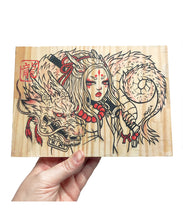 Load image into Gallery viewer, NEW YEAR DRAGON WOODEN TILE