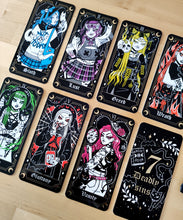 Load image into Gallery viewer, 7 DEADLY SINS TAROT CARD SET SPECIAL EDITION