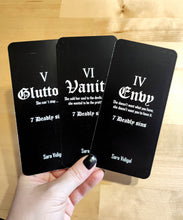 Load image into Gallery viewer, 7 DEADLY SINS TAROT CARD SET SPECIAL EDITION