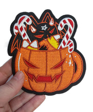 Load image into Gallery viewer, PUMPKIN SPICY TEA CAT PATCH