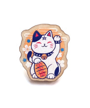 Load image into Gallery viewer, WOOD PRINT PIN