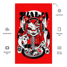Load image into Gallery viewer, RED DEAD RAMEN WALL FLAG