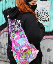 Load image into Gallery viewer, VIRUS DRAWSTRING BACKPACK