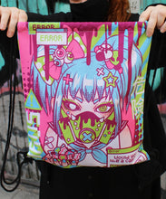 Load image into Gallery viewer, VIRUS DRAWSTRING BACKPACK