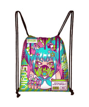 Load image into Gallery viewer, VIRUS DRAWSTRING BACKPACK
