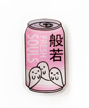 Load image into Gallery viewer, 3 EYES CAT/ FANG CLUB/ PINK CAN PINS