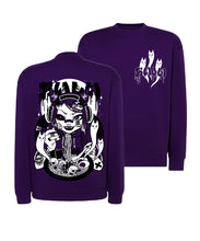 Load image into Gallery viewer, PURPLE DEAD RAMEN SWEATSHIRT