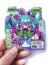 Load image into Gallery viewer, VIRUS GLITTER STICKER
