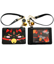 Load image into Gallery viewer, PREORDER Set Maneki Ita bag +Daruma ita + card holder
