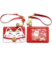Load image into Gallery viewer, PREORDER Set Maneki Ita bag +Daruma ita + card holder
