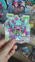 Load and play video in Gallery viewer, VIRUS GLITTER STICKER
