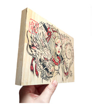 Load image into Gallery viewer, NEW YEAR DRAGON WOODEN TILE
