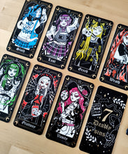 Load image into Gallery viewer, 7 DEADLY SINS TAROT CARD SET SPECIAL EDITION
