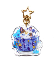Load image into Gallery viewer, GALAXY CAT CHARM
