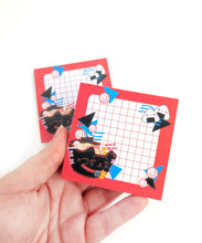 Load image into Gallery viewer, MEMO PAD RED OISHII
