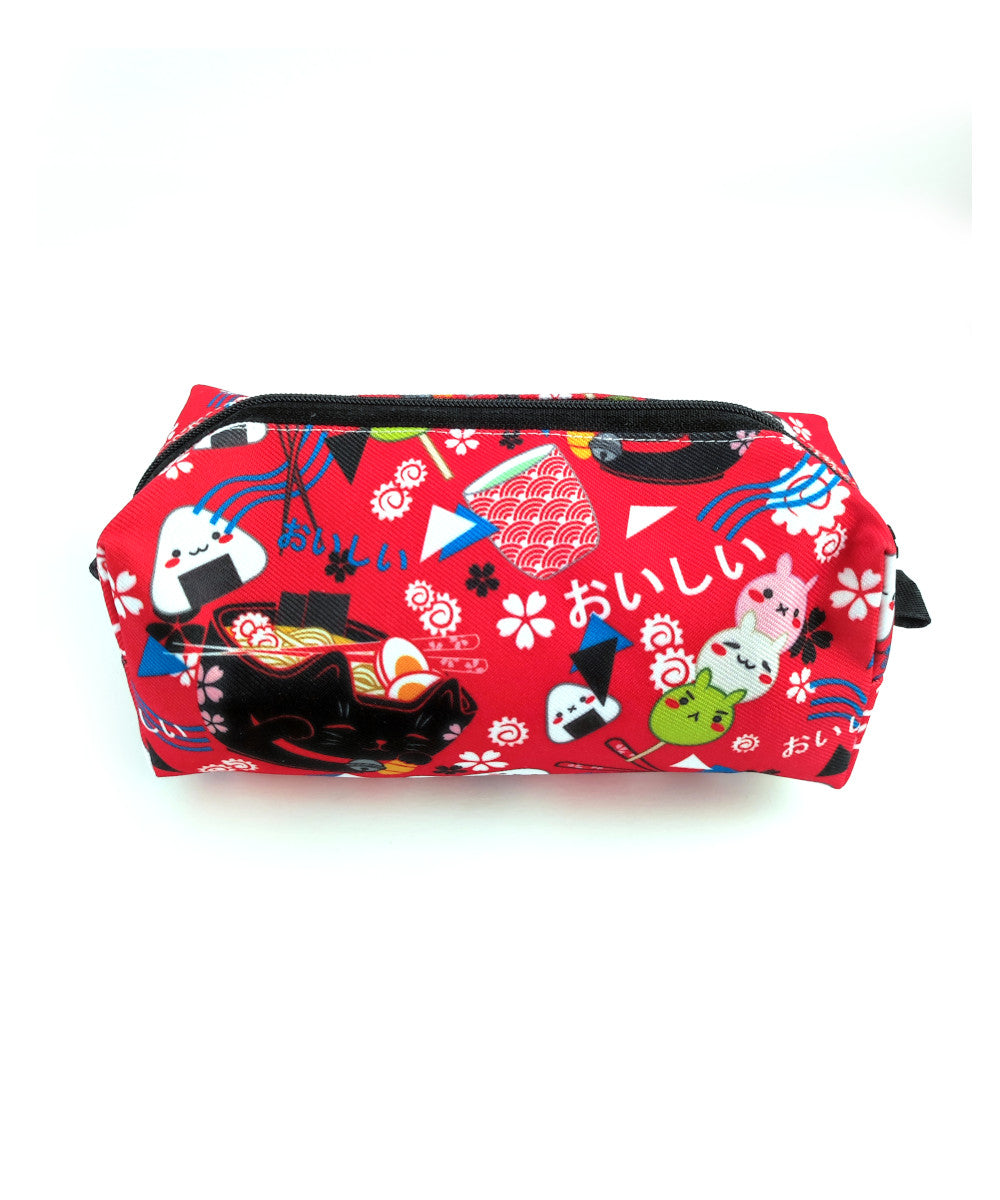 RED OISHII PENCIL CASE – 3eyesclothing