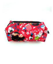 Load image into Gallery viewer, RED OISHII PENCIL CASE
