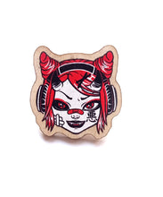 Load image into Gallery viewer, WOOD PRINT PIN
