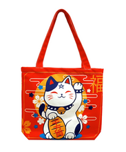 Load image into Gallery viewer, MANEKI NEKO TOTE BAG
