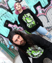 Load image into Gallery viewer, CYBER USAGI 兎 BLACK T-SHIRT
