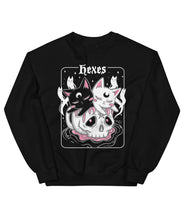Load image into Gallery viewer, GEMINI CAT SWEATSHIRT (BLACK)
