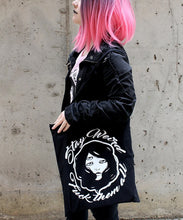 Load image into Gallery viewer, STAY WEIRD TOTE BAG
