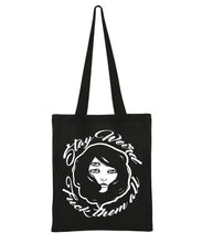 Load image into Gallery viewer, STAY WEIRD TOTE BAG
